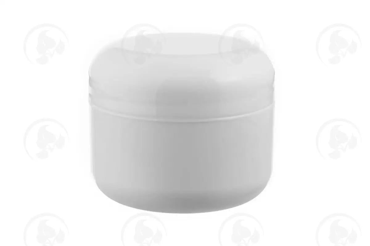 1 Oz. Plastic Salve Container: White Base