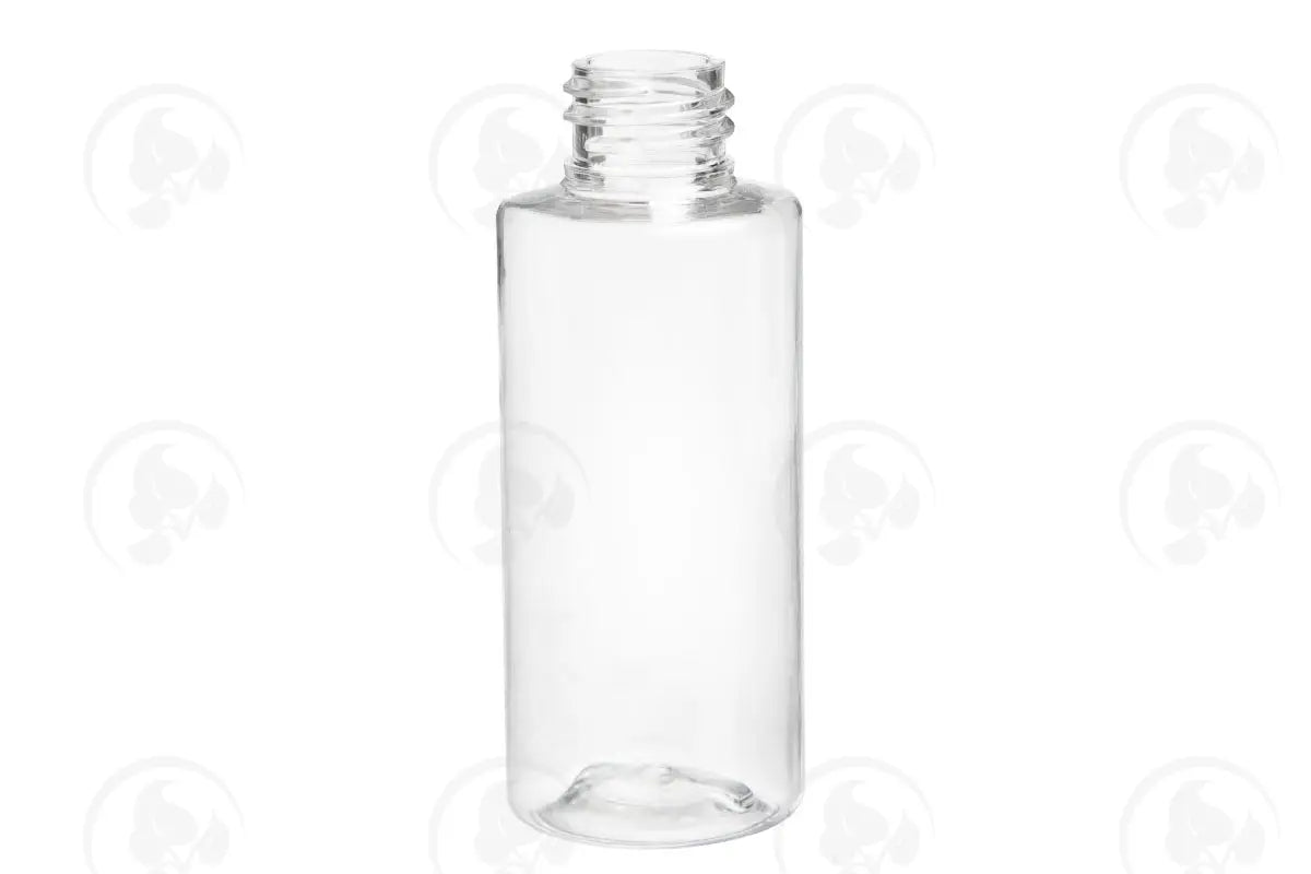 2 Oz. Bottle: Clear; Cylinder Pet Plastic; 24-410 Neck Size