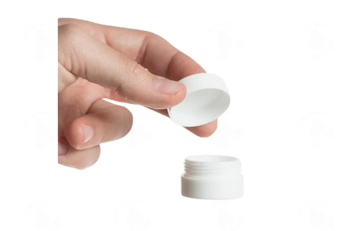 3 Ml Sample Plastic Salve Container: Double-Walled (10 Count)