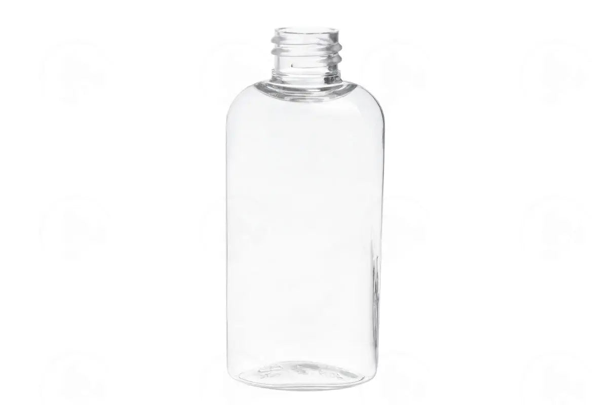 2 Oz. Bottle: Clear; Cosmo Oval Pet Plastic; 20-410 Neck Size