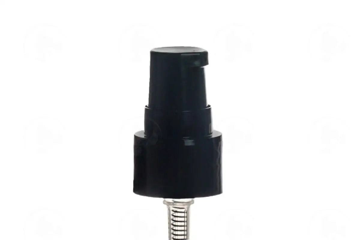 Treatment Pump Top: Black; For 1 2 Oz. Glass Bottles And 4 Plastic Bottles; 20-410 Neck Size