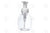 8 Oz. Bottle: Clear Plastic With White Foaming Pump