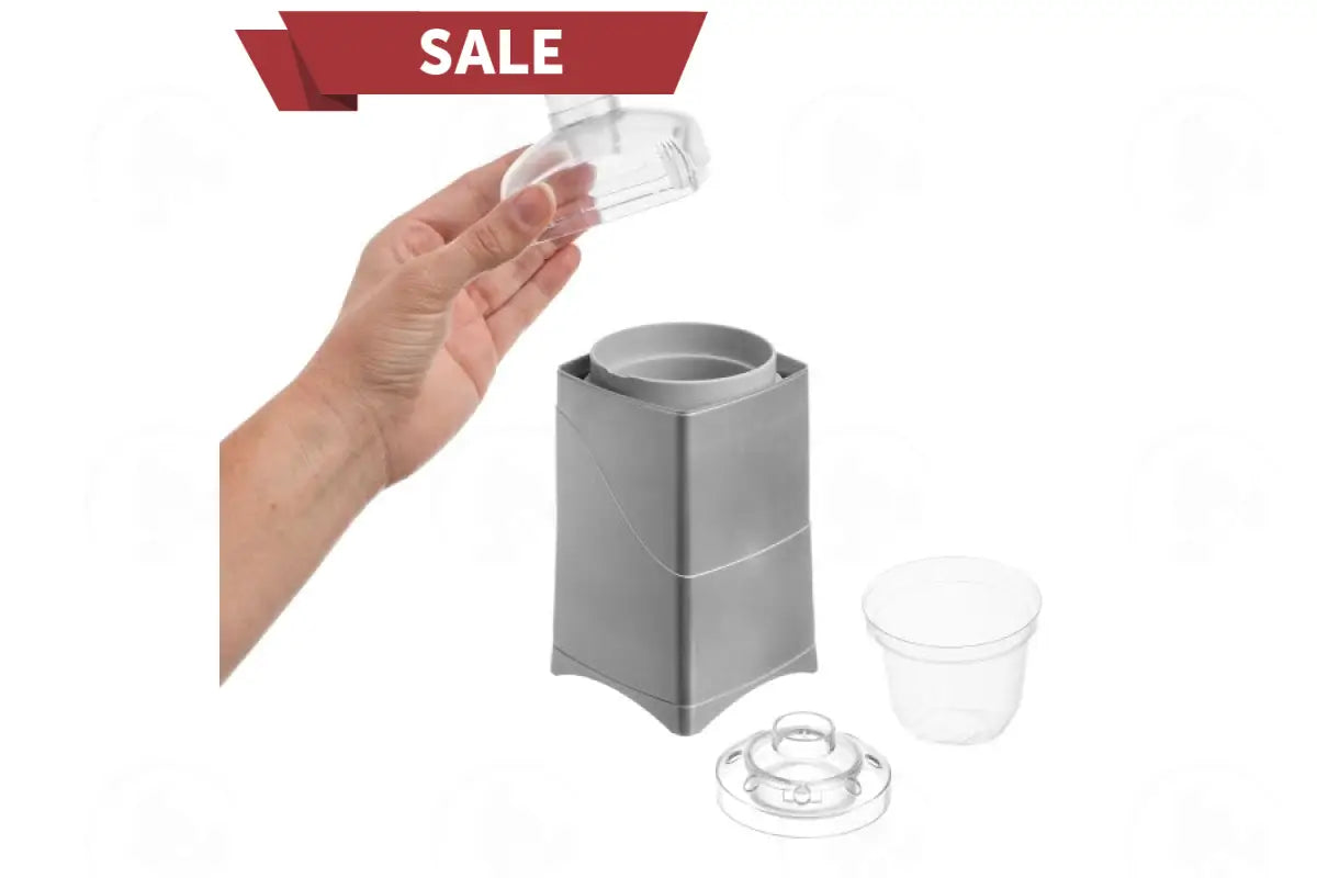 Ultrasonic Diffuser Whisper Premium in Silver Abundant Health