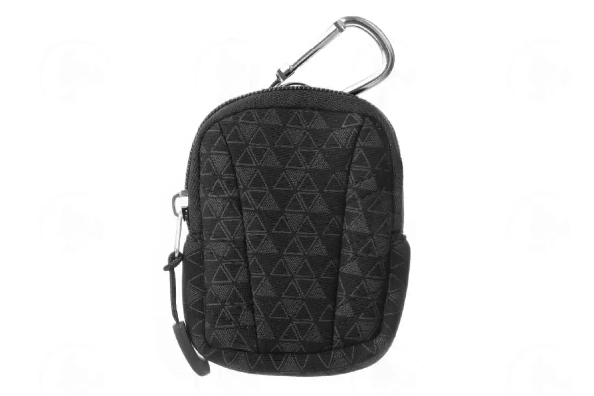 Aroma Ready™ Key Chain Case: For 15 Ml Or Roll-On Vials Black Triangles