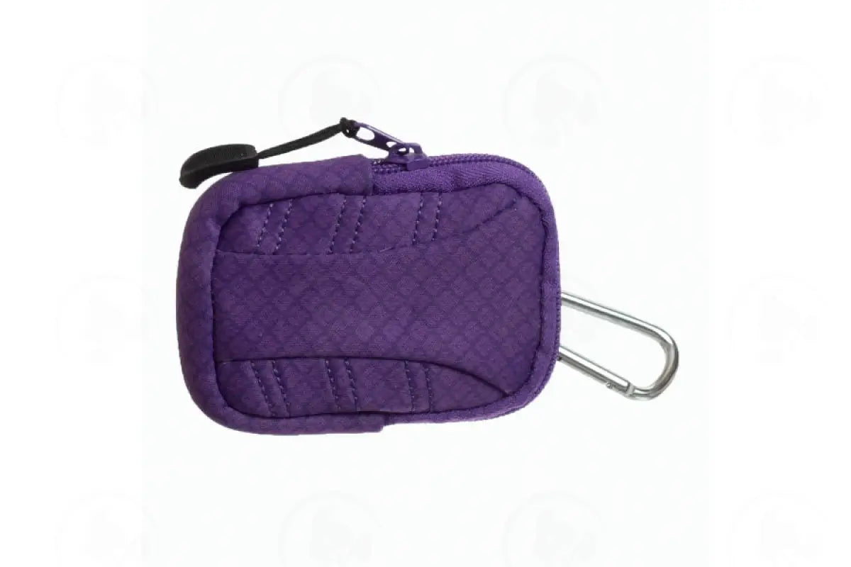 Aroma Ready™ Key Chain Case: For 15 Ml Or Roll-On Vials Purple Floral