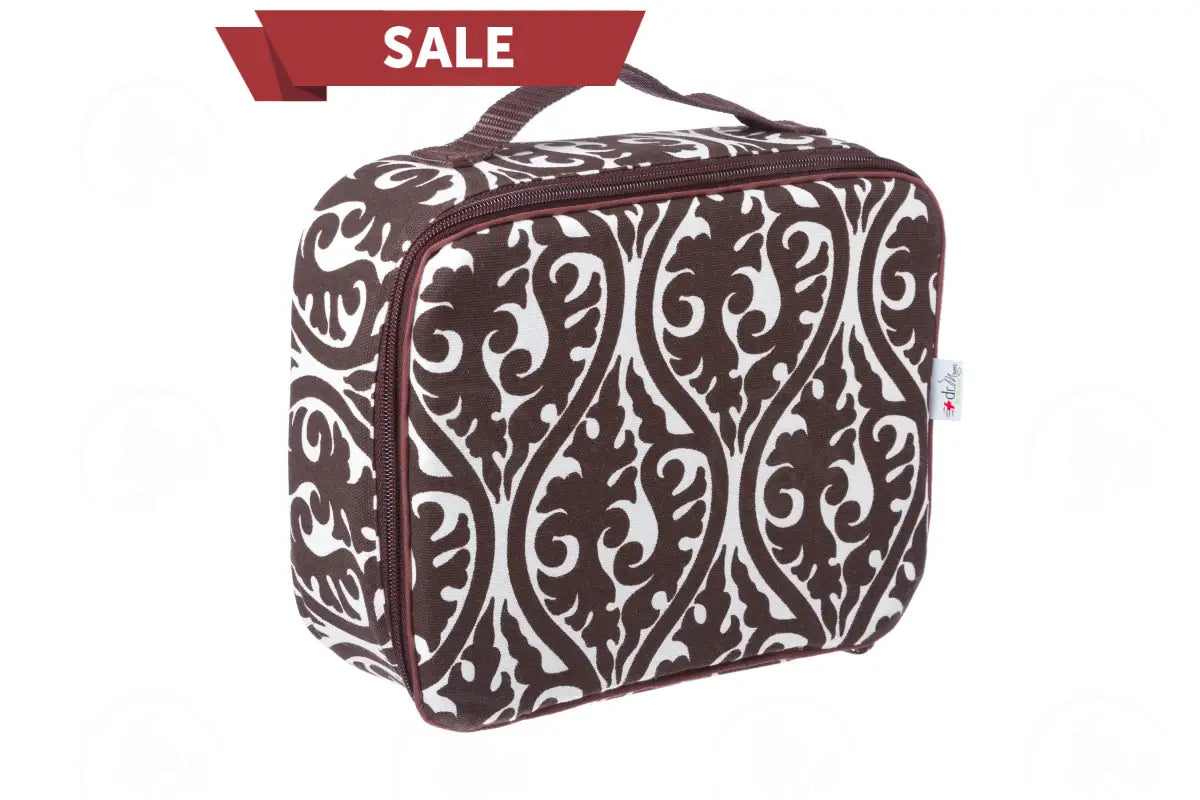 Large Essential Oil Carrying Case (Holds 30 - 15ml Vials or smaller) Brown Kimono