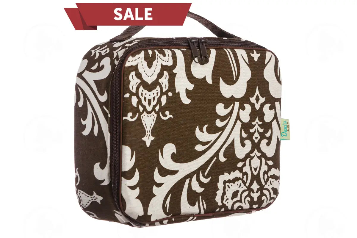 Large Essential Oil Carrying Case (Holds 30 - 15ml Vials or smaller) Brown Osborne