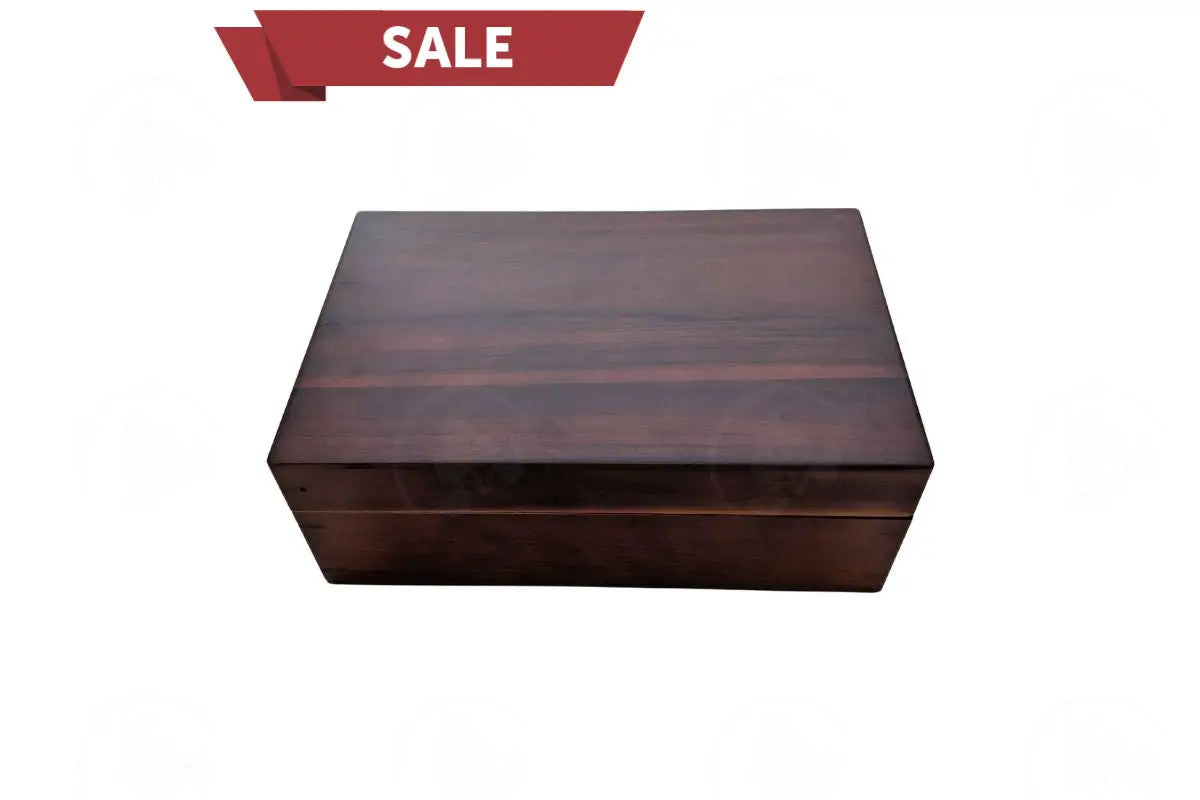 Acacia Wood Essential Oil Box (Holds 40 Vials) - Clearanced with Minor Scratching and Discrepancies