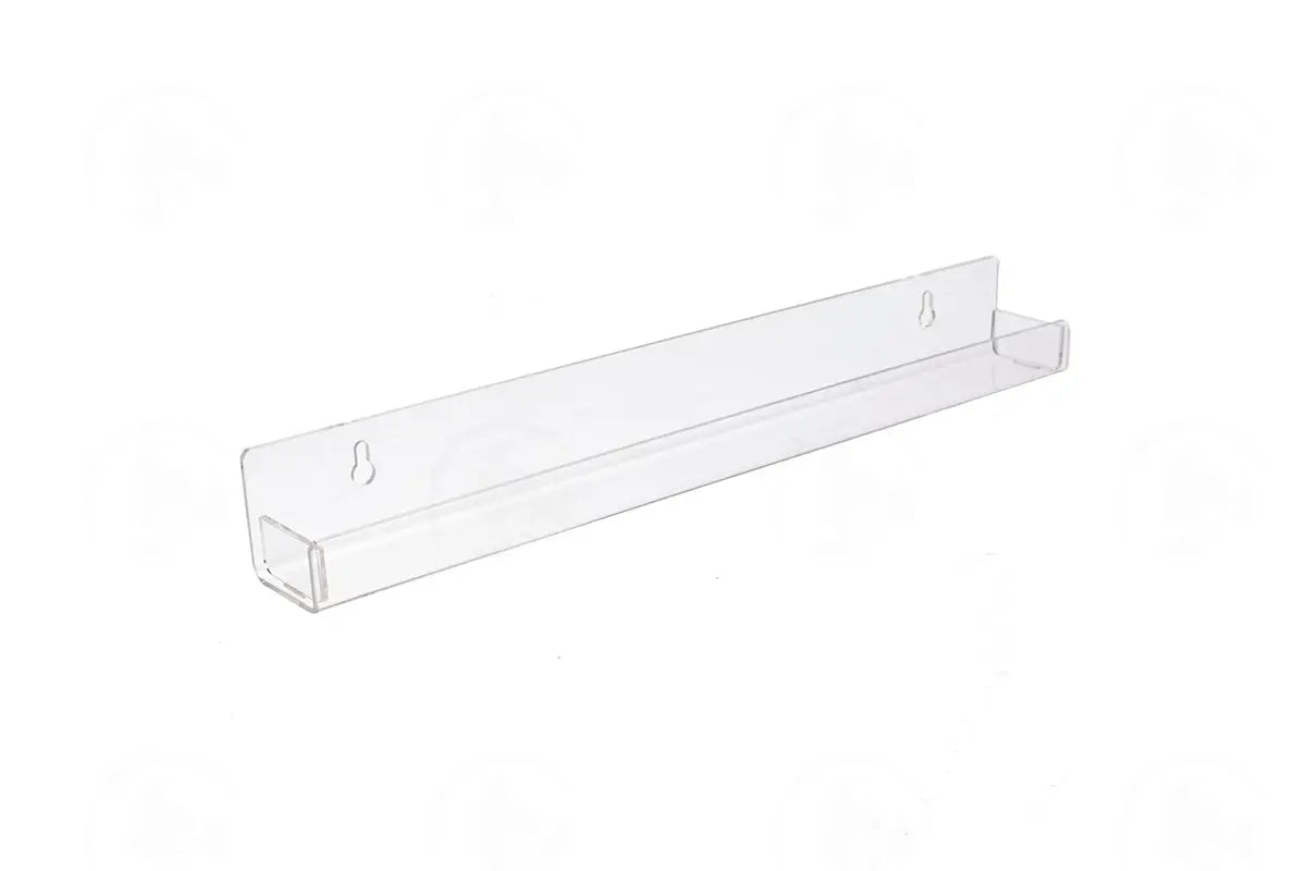 4-Row Display Rack: Clear Plastic (Holds 48 Vials)