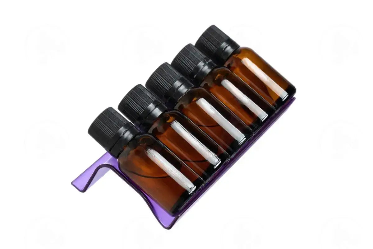 3-Row Plastic Essential Oil Tray (Holds 15 Vials)