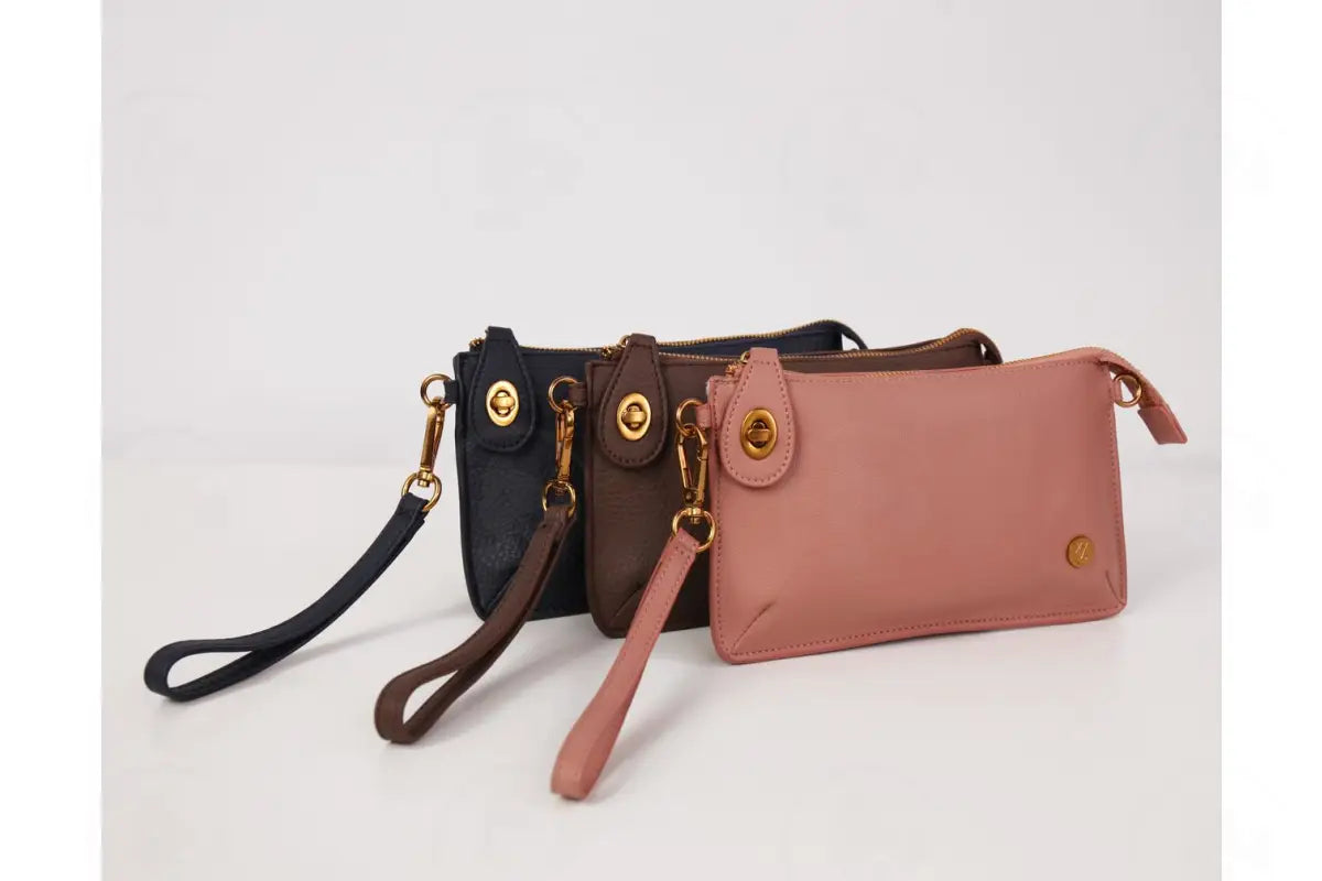 Little Deb Vegan Leather Essential Oil Clutch/Crossover Purse