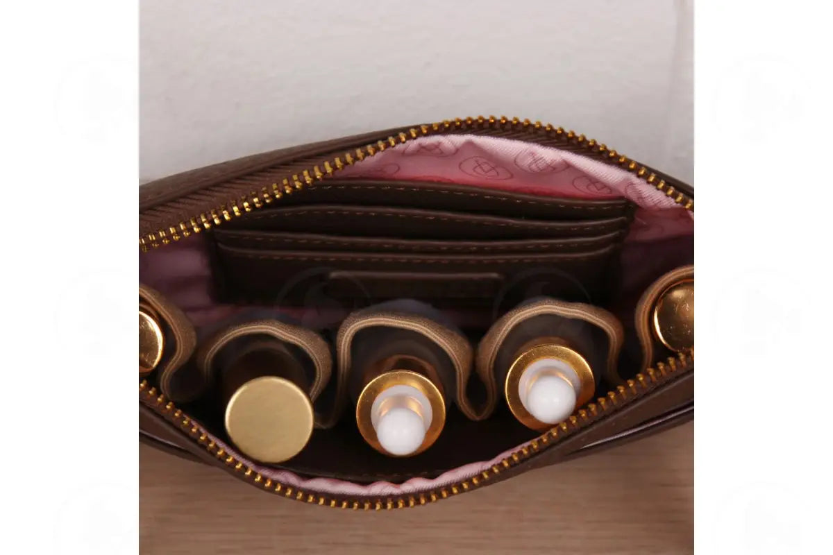 Little Deb Vegan Leather Essential Oil Clutch/Crossover Purse