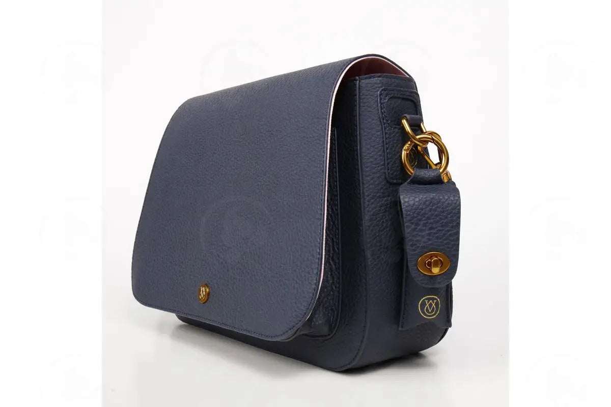 Evie Vegan Leather Essential Oil Crossover/Saddle Bag