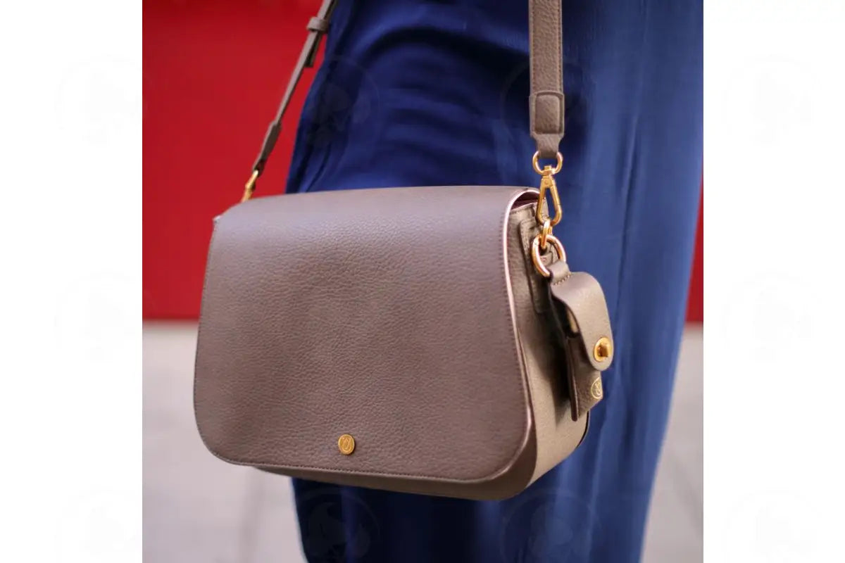 Evie Vegan Leather Essential Oil Crossover/Saddle Bag