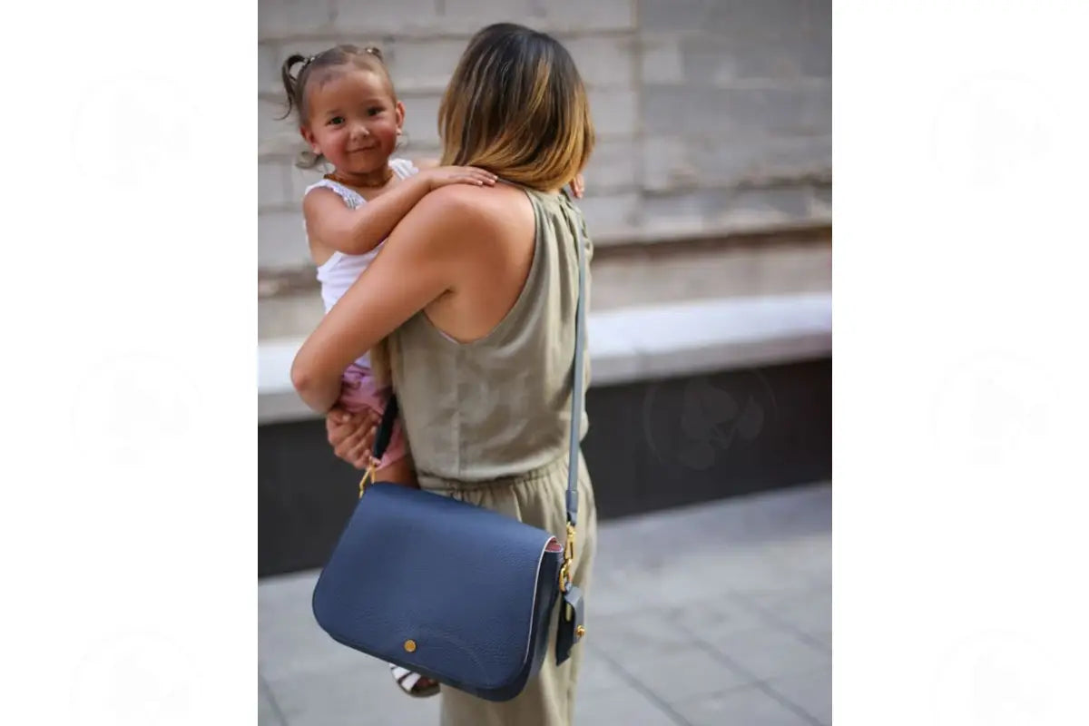 Evie Vegan Leather Essential Oil Crossover/Saddle Bag