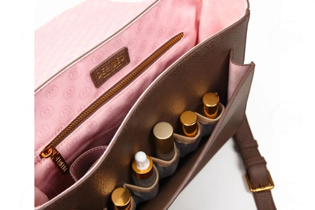 Evie Vegan Leather Essential Oil Crossover/Saddle Bag