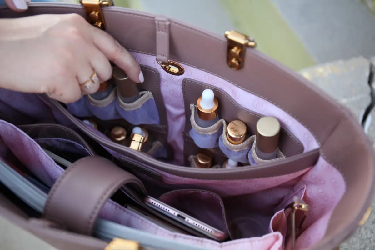 Hannah Vegan Leather Essential Oil Handbag