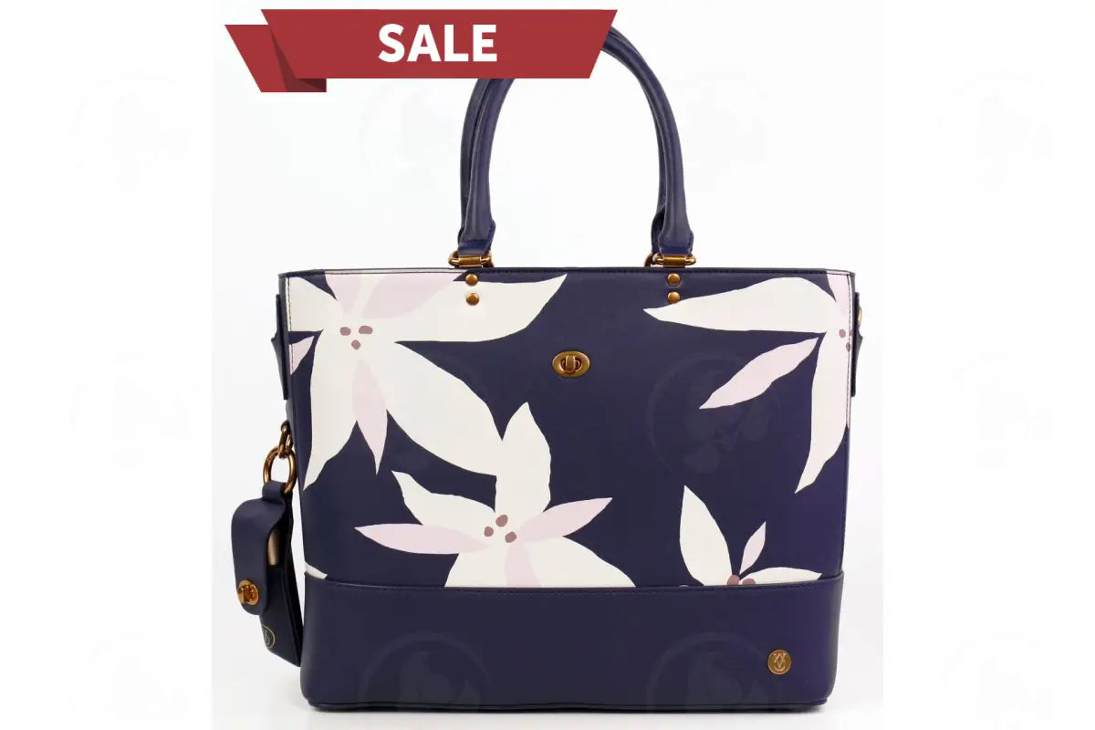 Hannah Vegan Leather Essential Oil Handbag Floral