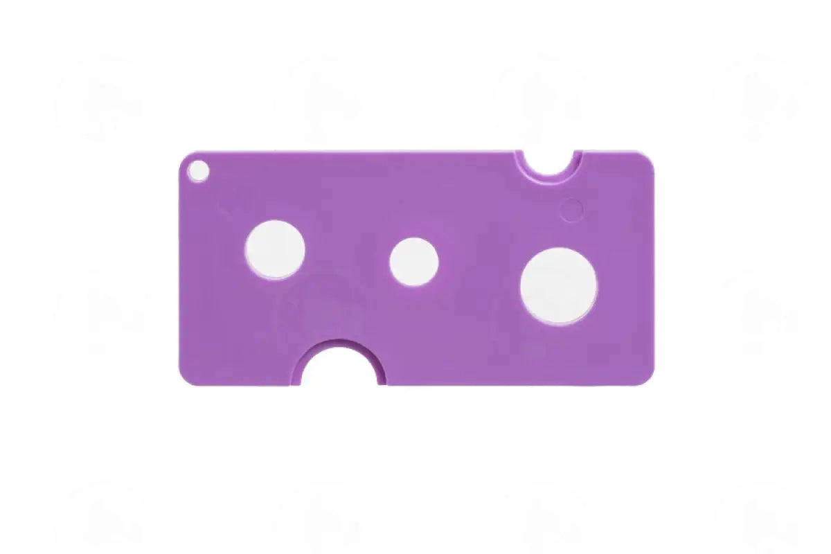 Large Plastic Oil Key For Orifice Reducers And Roll-On Fitments Lavender