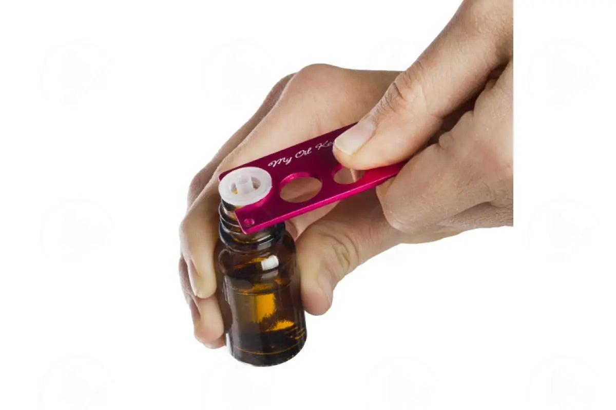 Long Metal Oil Key: Orifice Reducers And Roll-On Fitments