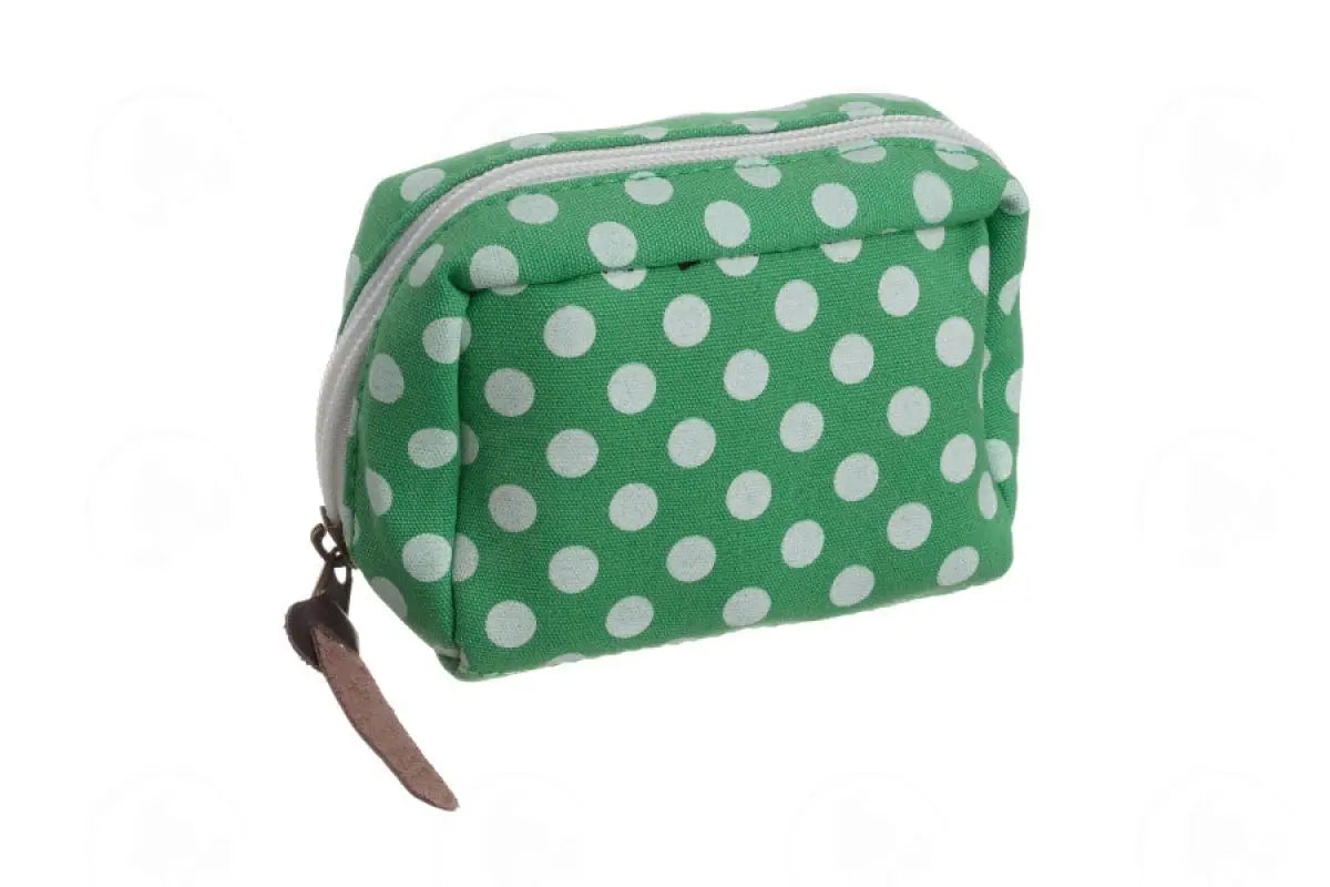 Polka Dot Travel Case: 15 Ml (Holds 6 Vials) Green