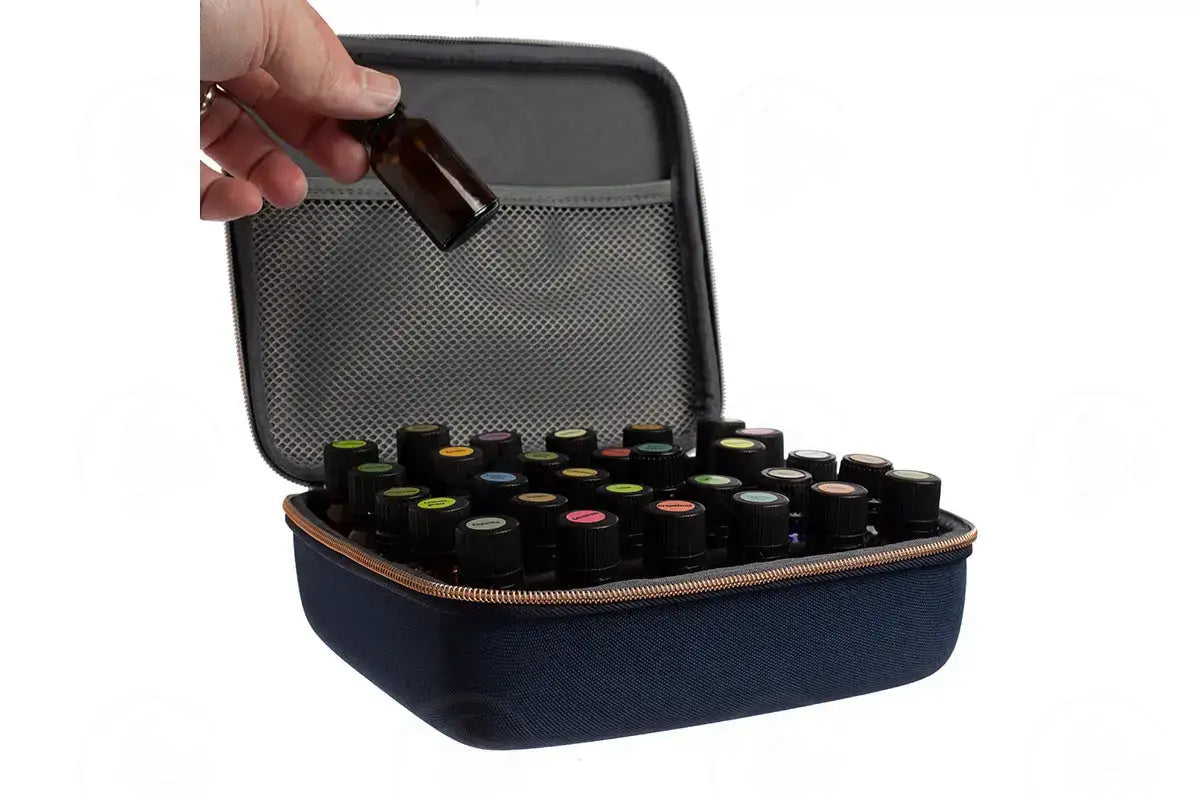 Large Hard-Shell Carrying Case For 15 Ml Vials (Holds 30 Vials)
