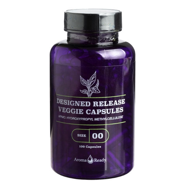 Design-Release, Large Size-00, Empty Vegetarian Capsules (100 Count)
