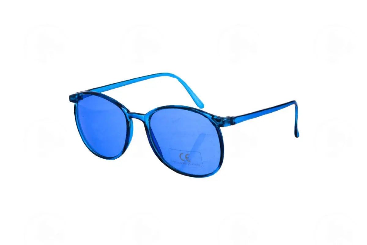 Color Therapy Glasses: Uv Protection Blue