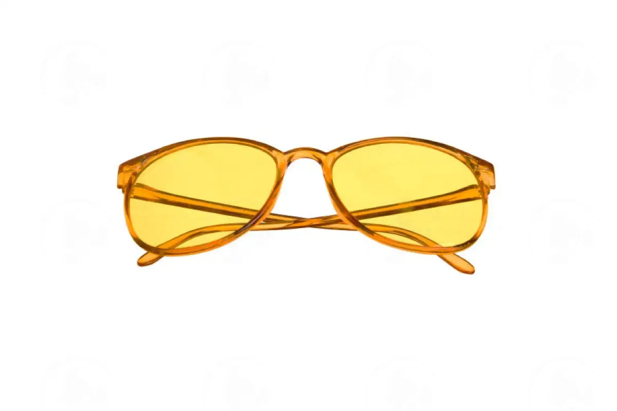 Color Therapy Glasses: Uv Protection Yellow