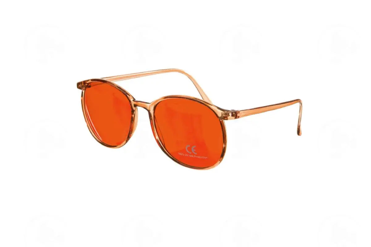 Color Therapy Glasses: Uv Protection Orange