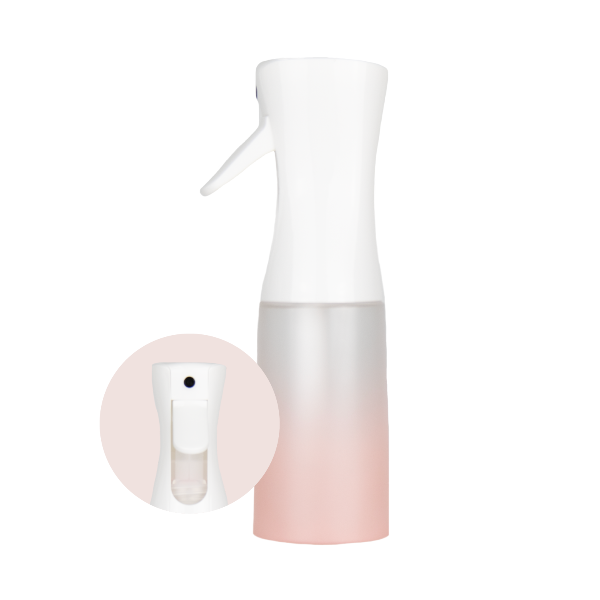 Gradient Misting Bottle with White Spray Top