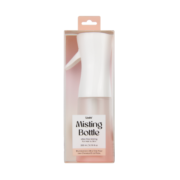 Gradient Misting Bottle with White Spray Top