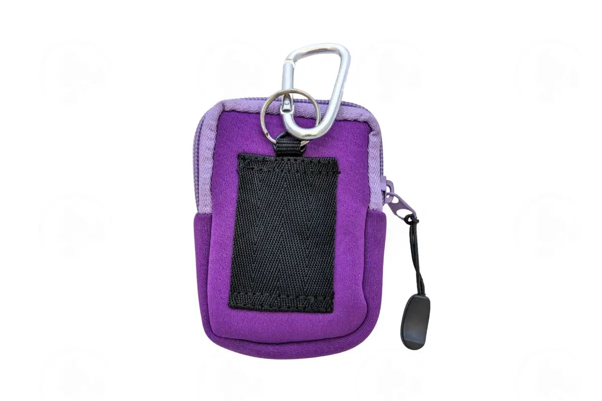 Aroma Ready™ Key Chain Case: For 15 Ml Or Roll-On Vials; Abundant Health Branded Purple