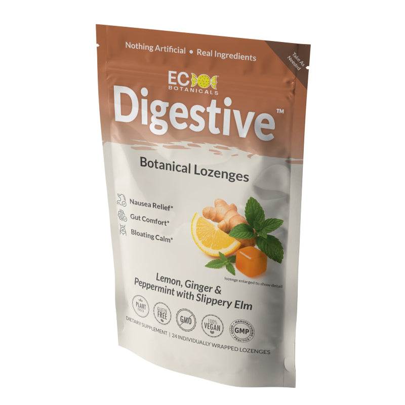 Hard Candy: "Digestive Blend" with Lemon, Ginger, and Peppermint