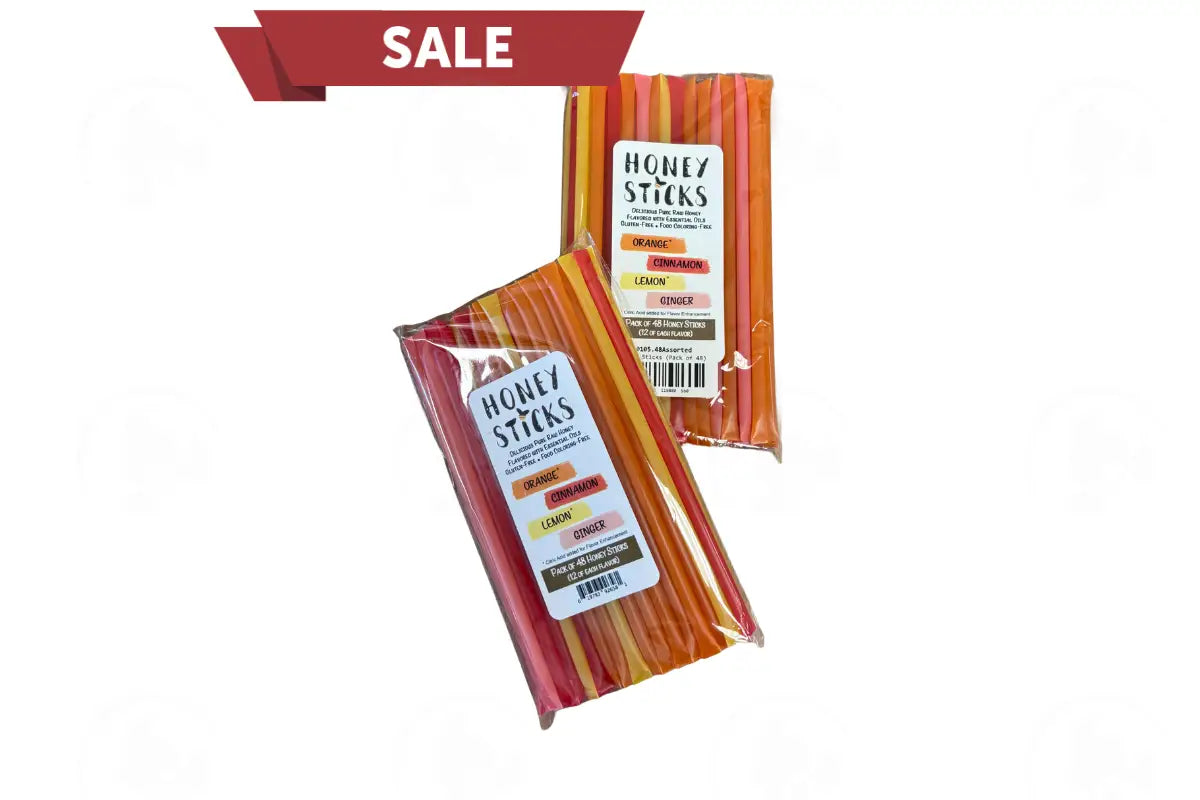 Honey Sticks - Assorted Pack of 48