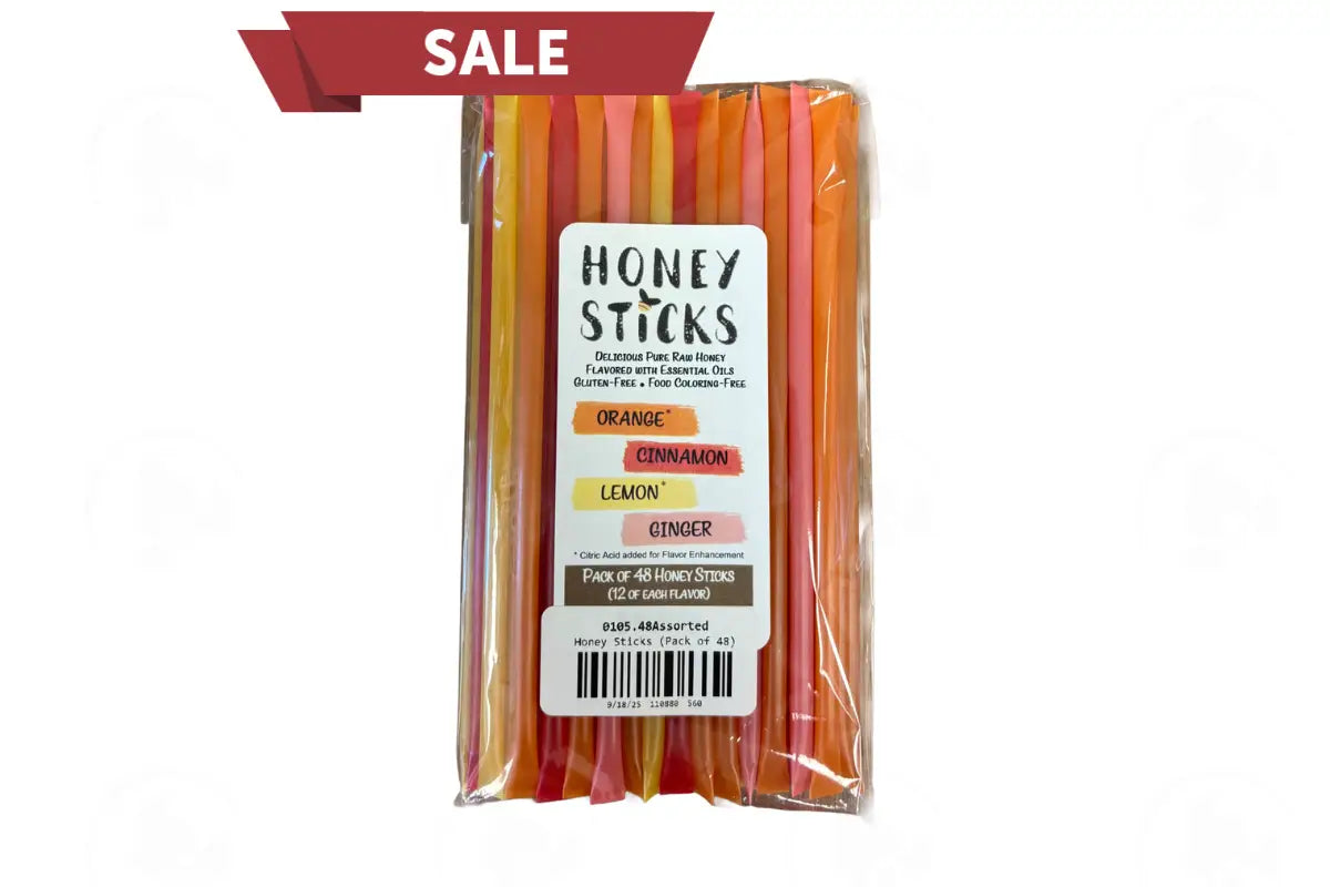 Honey Sticks - Assorted Pack of 48