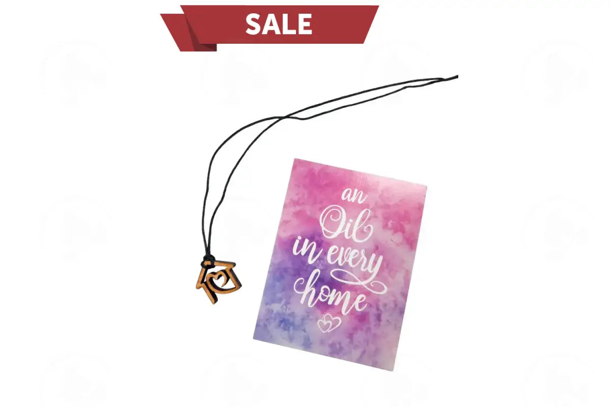 Wooden Diffusing Necklace House Oil
