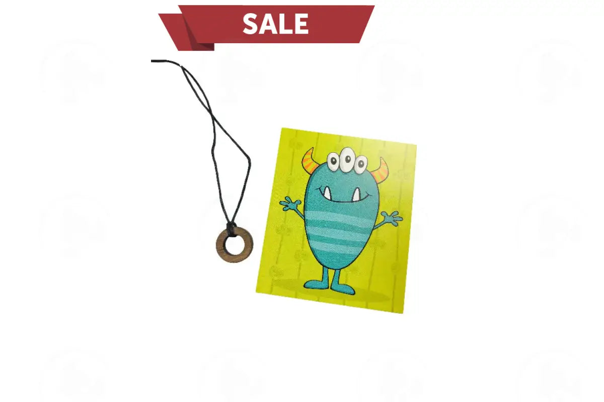 Wooden Diffusing Necklace Monster