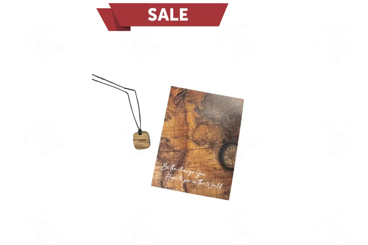 Wooden Diffusing Necklace Be The Change