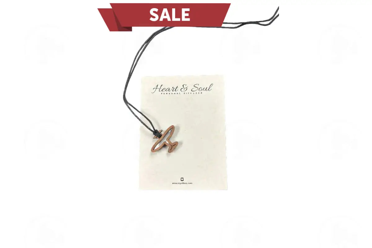 Wooden Diffusing Necklace Airplane