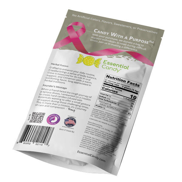 "Mind, Body, and Soul Blend" Hard Candy with Copaiba, Cinnamon, and Clove