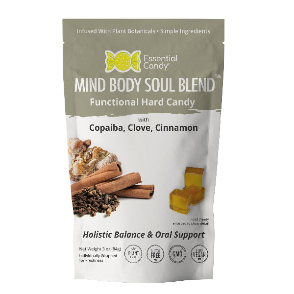 "Mind, Body, and Soul Blend" Hard Candy with Copaiba, Cinnamon, and Clove