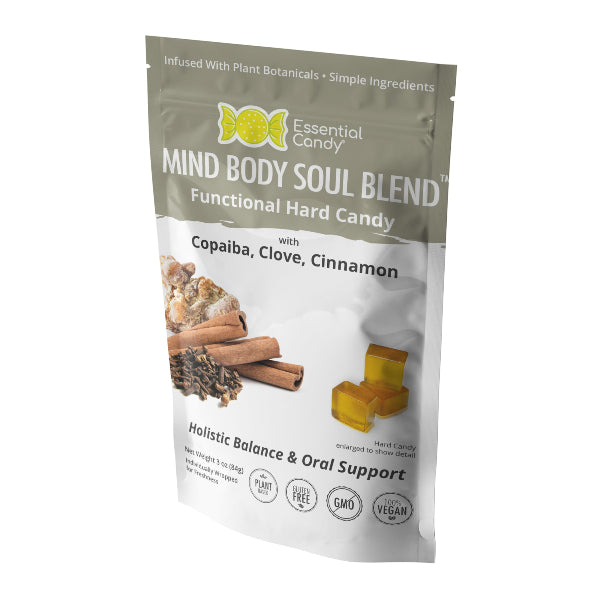 "Mind, Body, and Soul Blend" Hard Candy with Copaiba, Cinnamon, and Clove