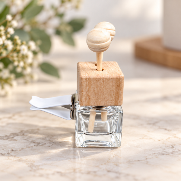 Wooden Car Vent Essential Oil Diffuser