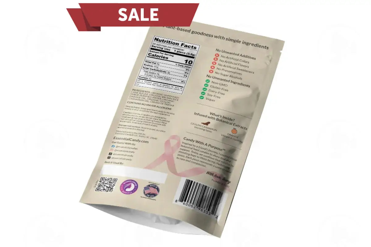 Orange Cinnamon (Happy Heart) Botanical Lozenges - Heart Friendly Goodness