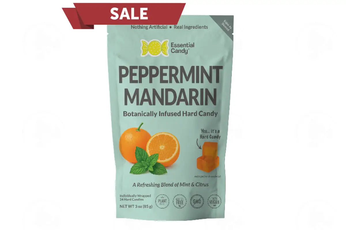 Peppermint Mandarin (New Day) Botanical Lozenges
