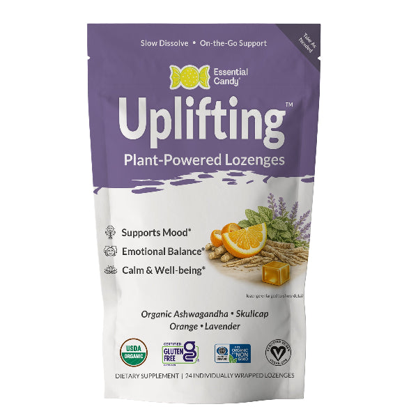 Uplifting™  Botanical Lozenges - Stress &amp; Mood Support