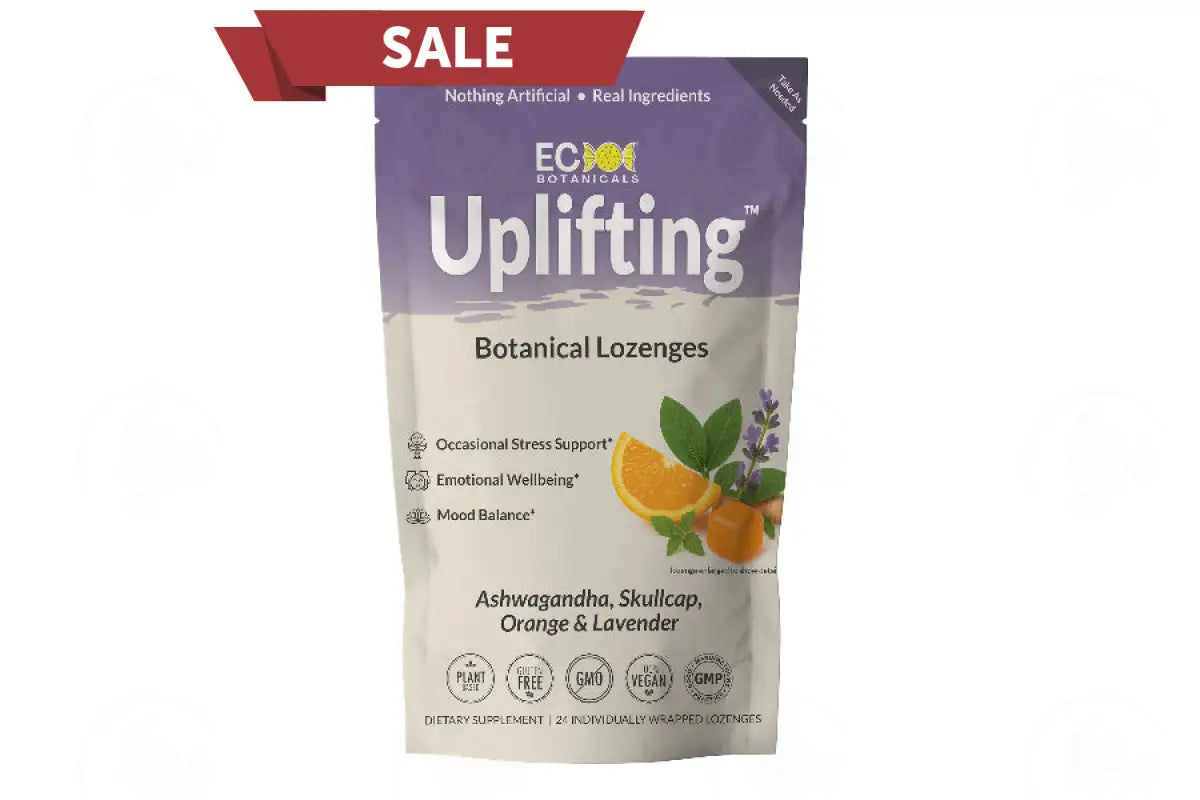 Uplifting™ Botanical Lozenges - Stress &amp; Mood Support