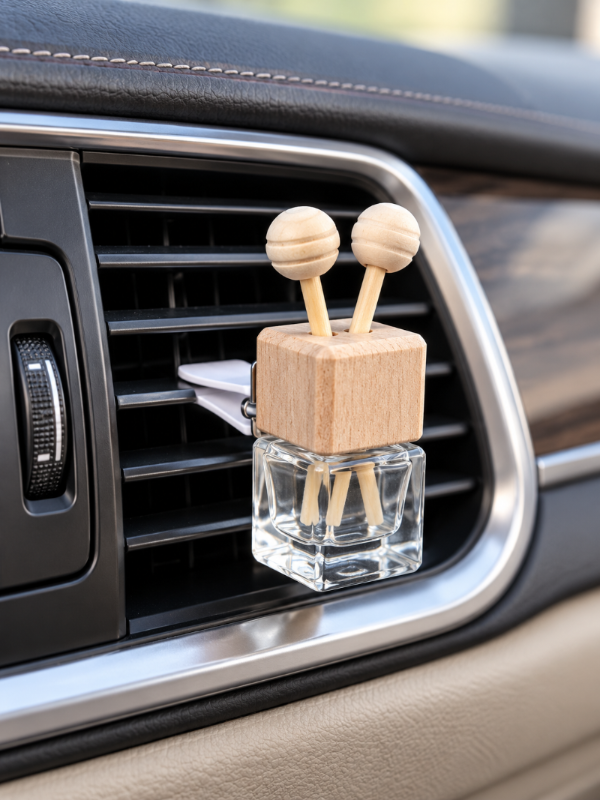 Wooden Car Vent Essential Oil Diffuser