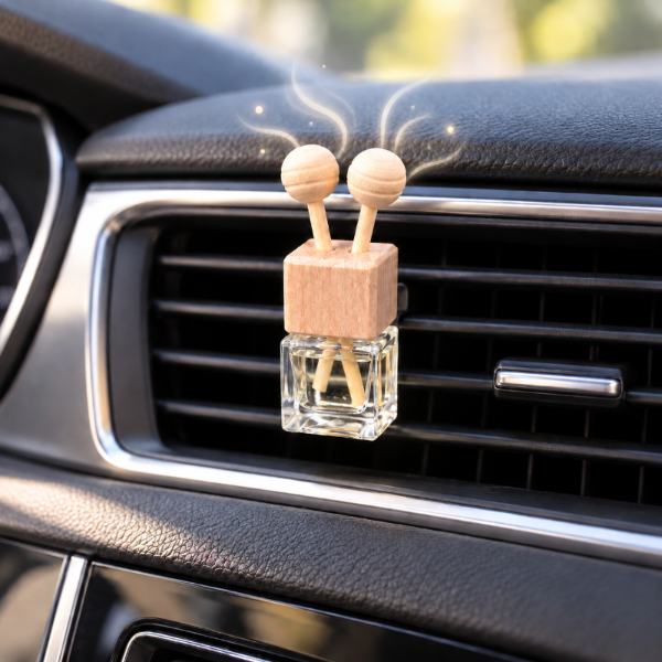 Wooden Car Vent Essential Oil Diffuser